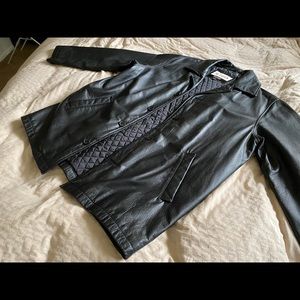 Mujian vintage leather jacket.